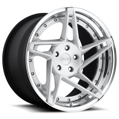 Ruote concave 3PC JWL di Chrome del piatto profondo Rotiform di CHD-T VIA