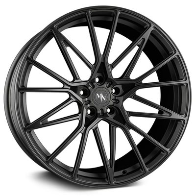 AGL58 Matt Black Porsche Forged Wheels ha vacillato i raggi