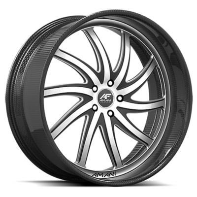 Amani Entourage Porsche 3PC ha forgiato le ruote per Porsche Panamera