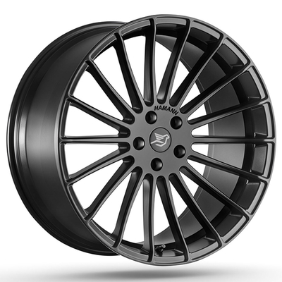 L'ANNIVERSARIO EVO 2 X5M F85 20 21 che di HAMANN BMW a 22 pollici ha forgiato le ruote lucida nero