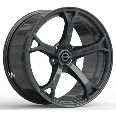 La ruota Rim Nissan 370Z Z34 Monoblock del Gunmetal dell'OEM di Nissan Nismo ha forgiato le ruote