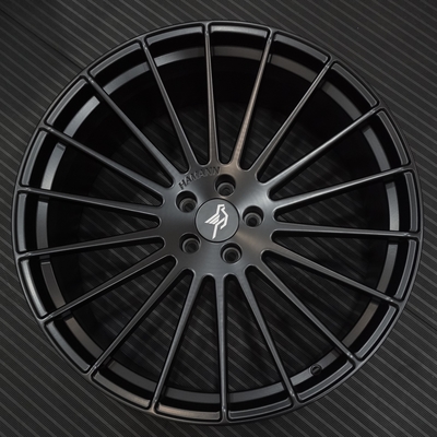 Hamann Anniversary Deep Concave Forged Wheels Satin Nero