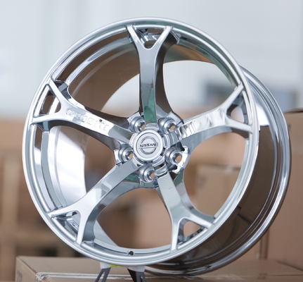 Nismo OEM Ruote a cromo Cerchiera Nissan 370Z Infiniti Q50 Ruote forgate monoblocco