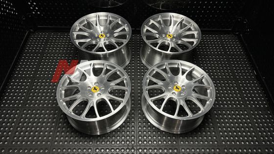 Cerchi Forgiati Ferrari F430 Finitura Spazzolata Trasparente Maining Forged RE-01