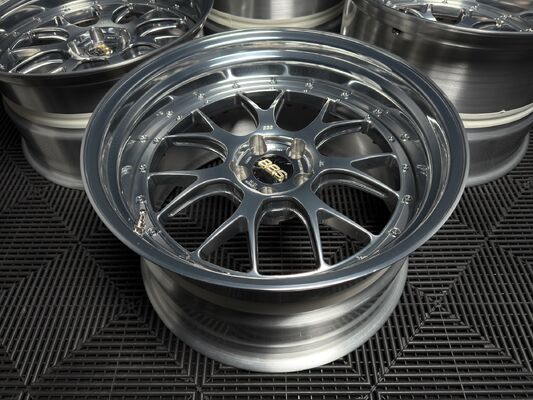 BBS LM Polished Silver Chrome per Nissan GTR R35