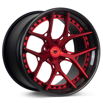 Vossen S21-01 configurazioni delle ruote 6061-T6 3PC di Porsche di 3 pezzi