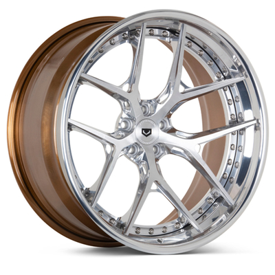Vossen S21-01 configurazioni delle ruote 6061-T6 3PC di Porsche di 3 pezzi