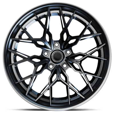 Bent Staggered Spokes 3 pezzi ha forgiato le misure di ruote per McLaren Audi R8