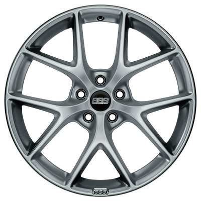 Raso a 19 pollici a 18 pollici a 17 pollici delle ruote 5x112 Himalaya dello SR del BBS grigio