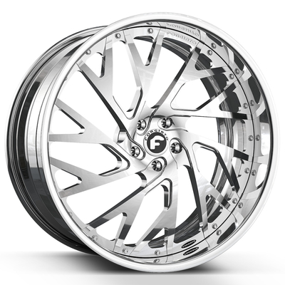 Forgiato Concentrati-FF Chrome affronta le ruote