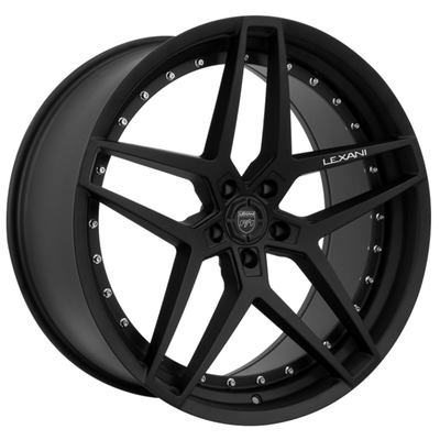 Ribattini concavi di Monoblock Lexani Spike Lexani Forged Wheels Chrome