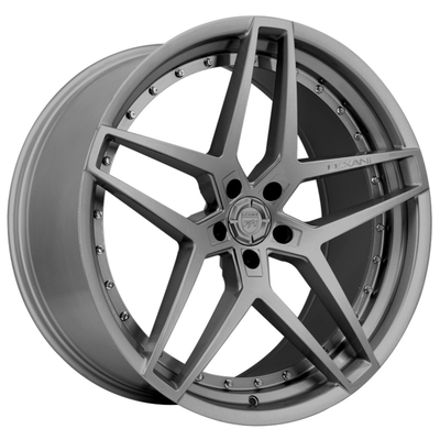 Ribattini concavi di Monoblock Lexani Spike Lexani Forged Wheels Chrome