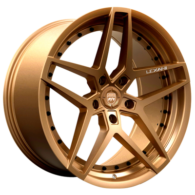Ribattini concavi di Monoblock Lexani Spike Lexani Forged Wheels Chrome