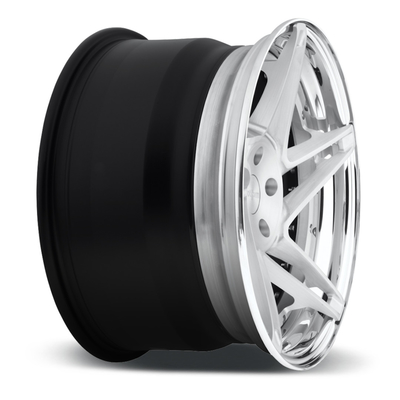 Ruote concave 3PC JWL di Chrome del piatto profondo Rotiform di CHD-T VIA
