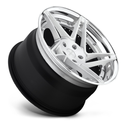 Ruote concave 3PC JWL di Chrome del piatto profondo Rotiform di CHD-T VIA