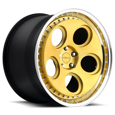 Retro DIA Wheels Monoblock 3PC rivestimento su ordinazione Rotiform di Audi R8