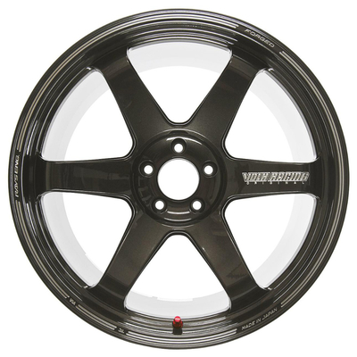 Edizione Volk della pista dei raggi TE37 ultra che corre le ruote forgiate Matt Black