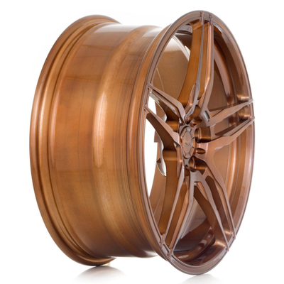 6061-T6 Ferrari bronzeo ha forgiato le ruote