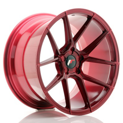 Il JUNIOR rosso JR30 BMW del platino ha forgiato le ruote 6061-T6 Monoblock