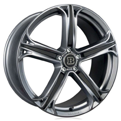Antracite liquida di Brabus Mercedes Benz Forged Wheels Monoblock T