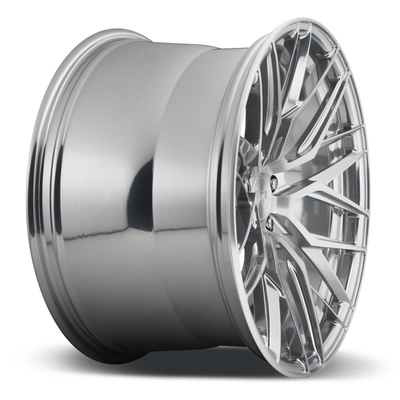 6061-T6 l'argento luminoso Monoblock ha forgiato i raggi concavi delle ruote