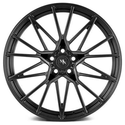 AGL58 Matt Black Porsche Forged Wheels ha vacillato i raggi