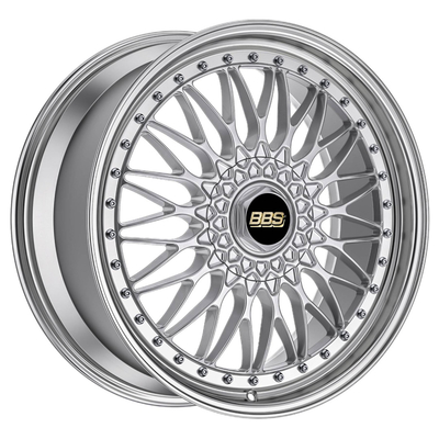 Il BBS luminoso eccellente dell'argento di Rs ha forgiato gli orli di alluminio 6061-T6 delle ruote