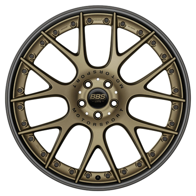 CH-R II BBS 17 18 19 ha forgiato il bronzo del raso della lega spinge 2 opzioni 3PC