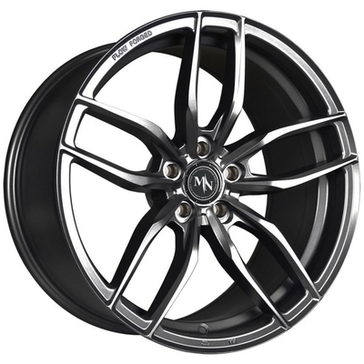 Le configurazioni a 18 pollici di Monoblock forgiano le ruote automatiche 6061-T6 Matt Black