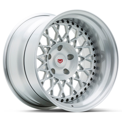 Multi pezzo Matt Silver Wheels For BMW E46 M3 di Vossen ERA-1 3 del raggio
