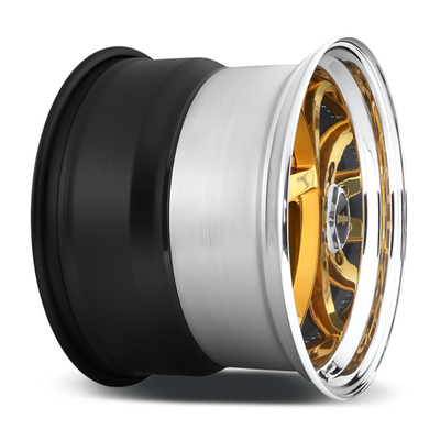 Il centro convesso ha forgiato le ruote Rotiform 917 Rotiform Porsche 911 ruota dell'oro