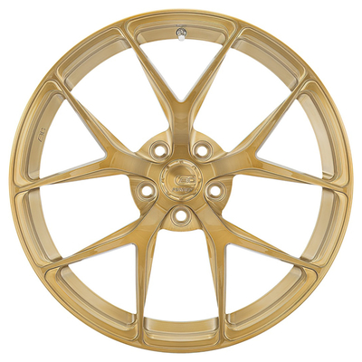 Ruote bronzee a 21 pollici di RZ21 Audi R8 Poiché Monoblock concavo forgiato