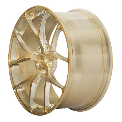Ruote bronzee a 21 pollici di RZ21 Audi R8 Poiché Monoblock concavo forgiato