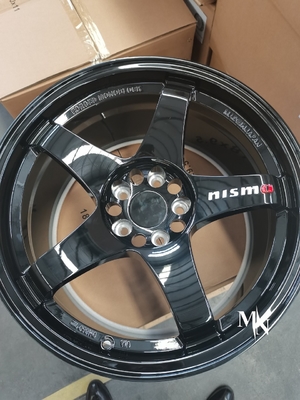 Raggi Volk di Nissan Skyline GT-r R34 R33 R32 che corre le ruote forgiate Nismo LMGT4