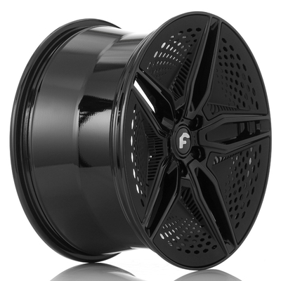 22" misure di ruote forgiate Forgiato di Forgiato EV 001 del nero di lucentezza per il Tesla Model S Model X
