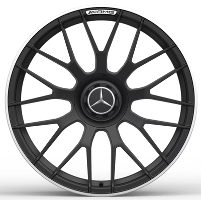 L'incrocio di AMG ha parlato Mercedes Benz Forged Wheels Matt Black