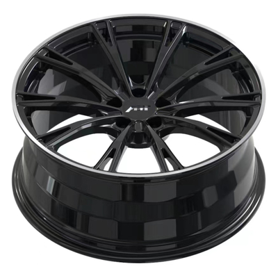 Lega di alluminio nera lucida di ABT Sportsline Gr-f Audi Forged Wheels 6061-T6
