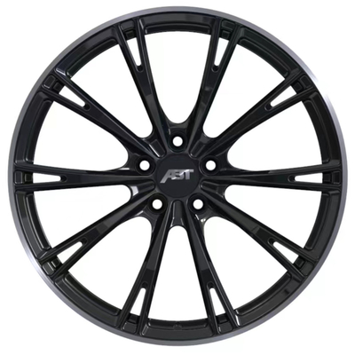 Lega di alluminio nera lucida di ABT Sportsline Gr-f Audi Forged Wheels 6061-T6
