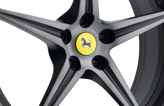 La progettazione Ferrari dell'OEM ha forgiato le ruote per 458 la lega di alluminio dell'Italia 6061-T6