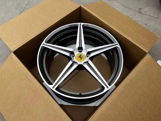 La progettazione Ferrari dell'OEM ha forgiato le ruote per 458 la lega di alluminio dell'Italia 6061-T6