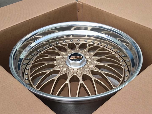 BBS Super RS ​​Deep Dish Ruote forgiate di dimensioni personalizzate per BWM Porsche
