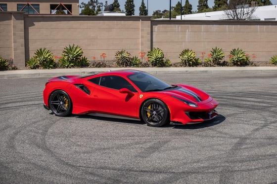 Gli orli di lusso HRE P107SC Monoblock hanno forgiato le ruote per Ferrari 488 Pista