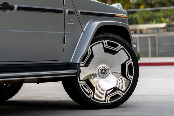 Ruote forgiate Mercedes Benz dal design classico per AMG G63 S580