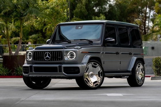 Ruote forgiate Mercedes Benz dal design classico per AMG G63 S580