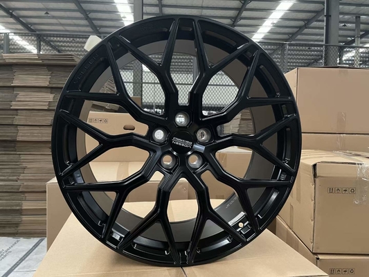 Ruote forgiate nere del raso di Vossen HF-2