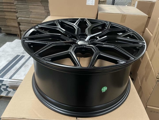 Ruote forgiate nere del raso di Vossen HF-2