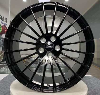 L'ANNIVERSARIO EVO 2 X5M F85 20 21 che di HAMANN BMW a 22 pollici ha forgiato le ruote lucida nero