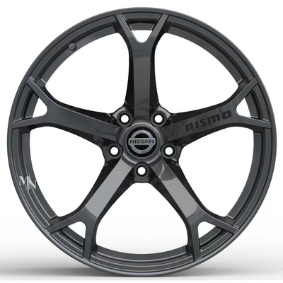 La ruota Rim Nissan 370Z Z34 Monoblock del Gunmetal dell'OEM di Nissan Nismo ha forgiato le ruote