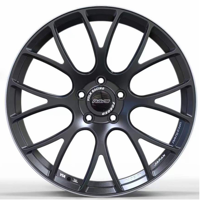 Il rivestimento su ordinazione di corsa G16 di Volk ha forgiato le ruote Matt Black