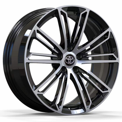Toyota 19" auto della forgia di progettazione dell'OEM spinge il fronte lavorato